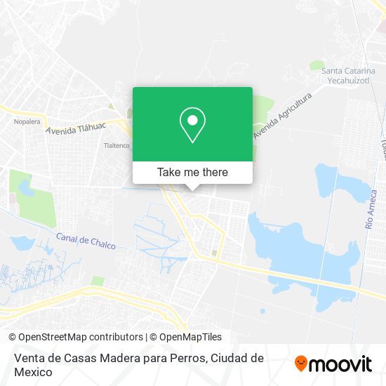 Venta de Casas Madera para Perros map