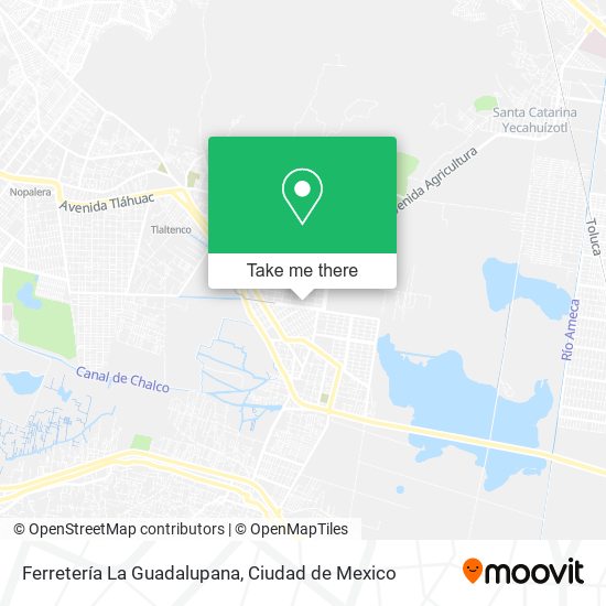 Mapa de Ferretería La Guadalupana