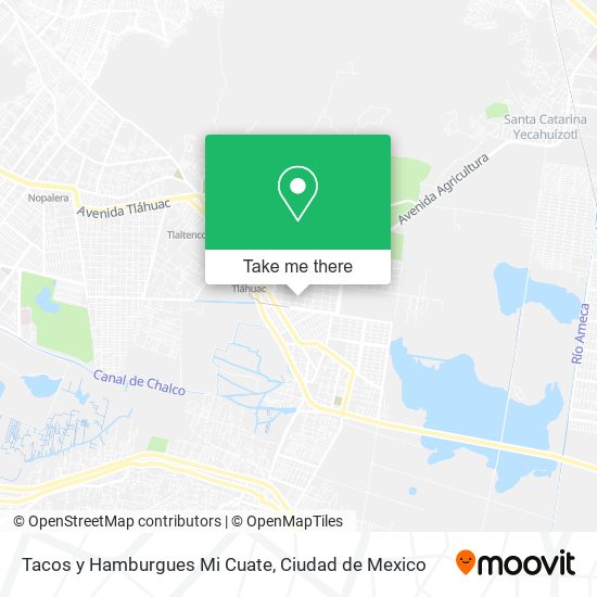 Tacos y Hamburgues Mi Cuate map
