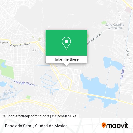 Papeleria Sapril map