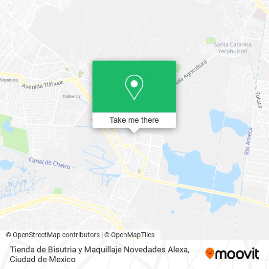 Tienda de Bisutria y Maquillaje Novedades Alexa map