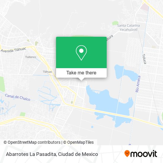 Abarrotes La Pasadita map