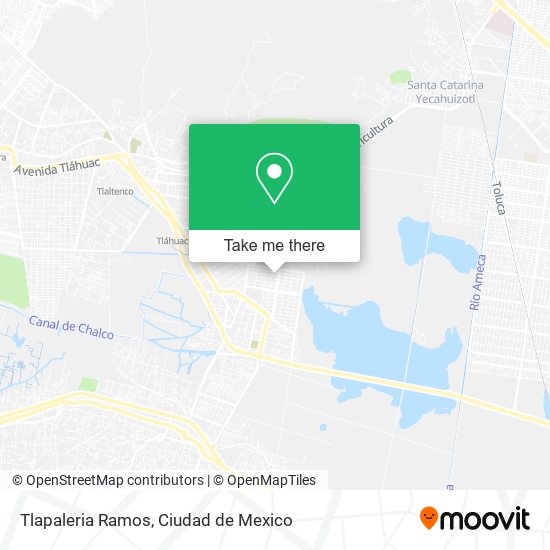 Mapa de Tlapaleria Ramos