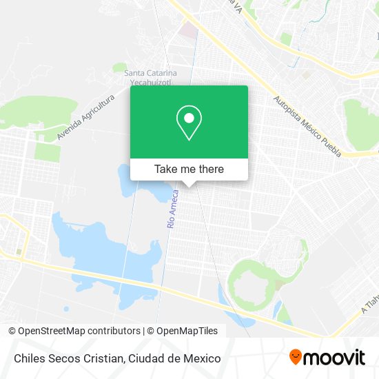 Mapa de Chiles Secos Cristian