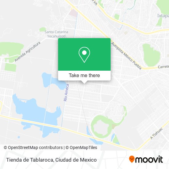 Mapa de Tienda de Tablaroca