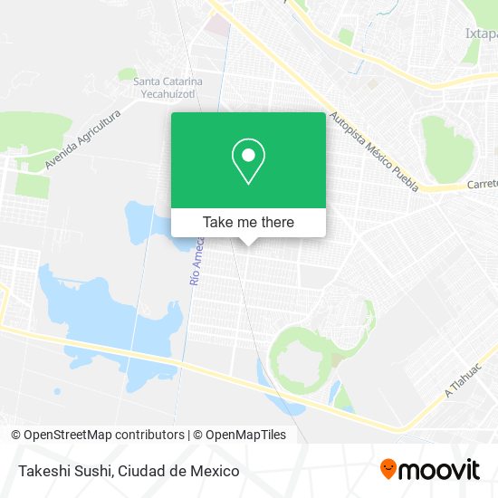 Mapa de Takeshi Sushi