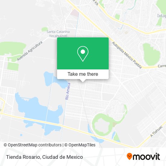 Mapa de Tienda Rosario