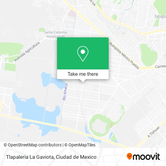 Mapa de Tlapaleria La Gaviota