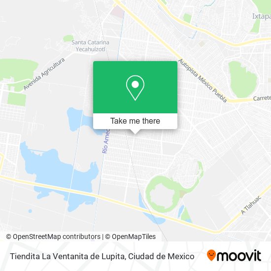 Mapa de Tiendita La Ventanita de Lupita
