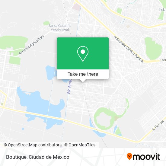 Mapa de Boutique