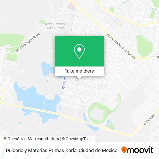 Dulcería y Materias Primas Karla map
