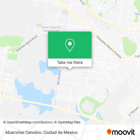 Mapa de Abarrotes Cenobio