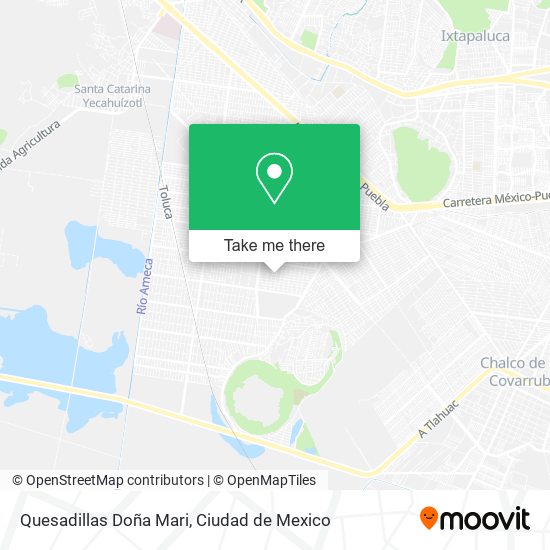 Quesadillas Doña Mari map