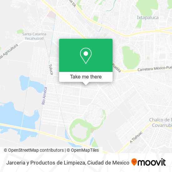 Jarceria y Productos de Limpieza map