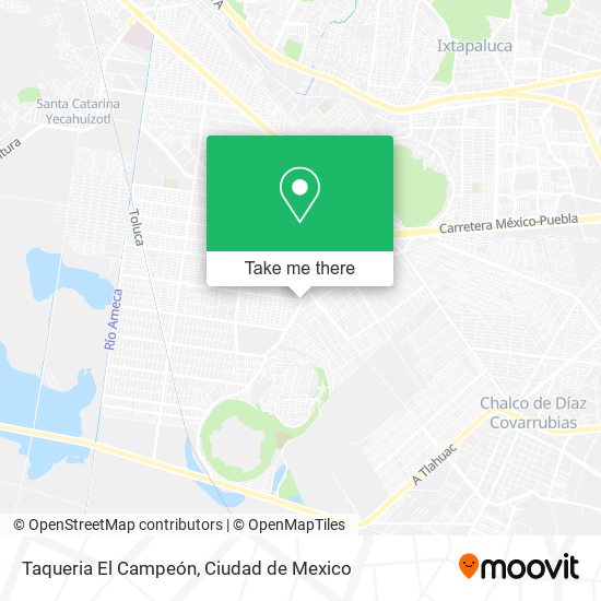 Taqueria El Campeón map