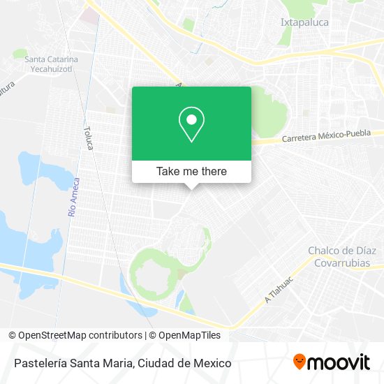 Pastelería Santa Maria map