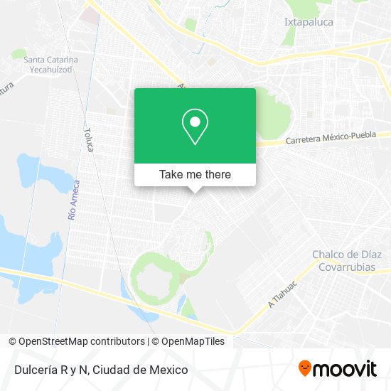 Dulcería R y N map