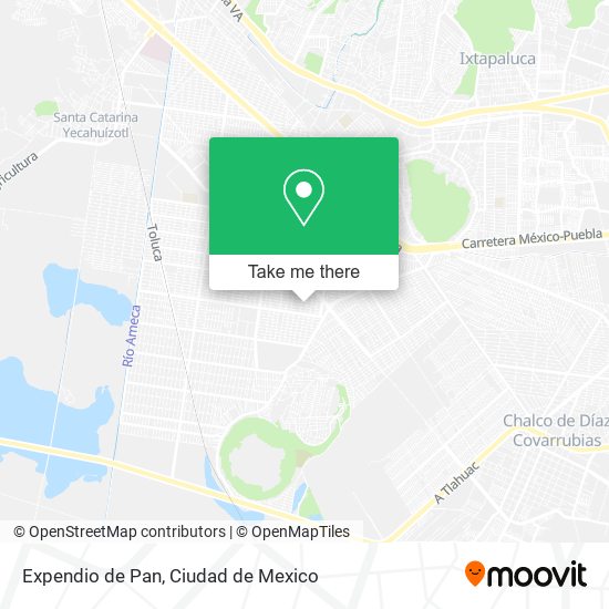 Expendio de Pan map