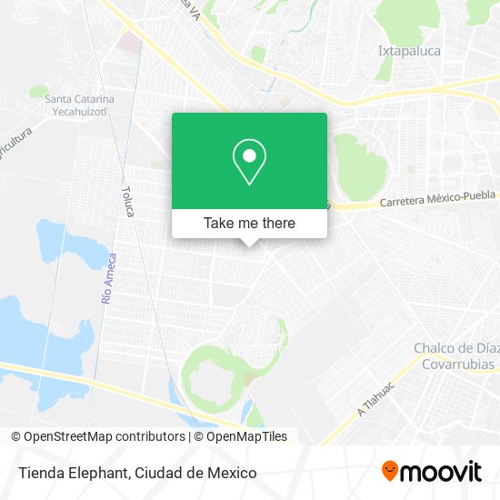 Tienda Elephant map