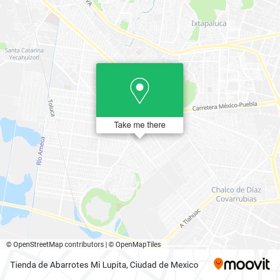 Mapa de Tienda de Abarrotes Mi Lupita