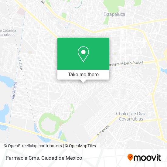 Farmacia Cms map