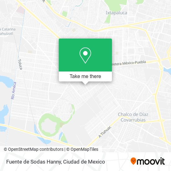 Fuente de Sodas Hanny map