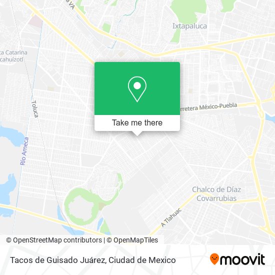 Tacos de Guisado Juárez map