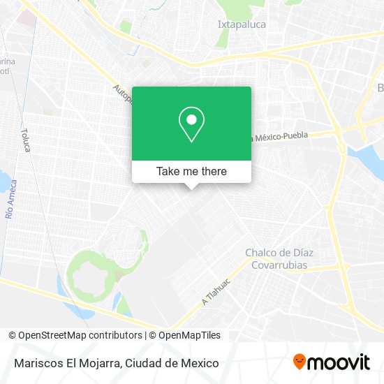 Mariscos El Mojarra map