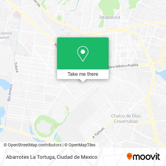 Abarrotes La Tortuga map