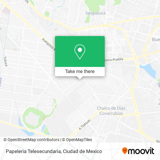 Papeleria Telesecundaria map