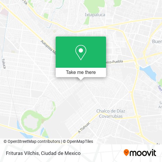 Mapa de Frituras Vilchis