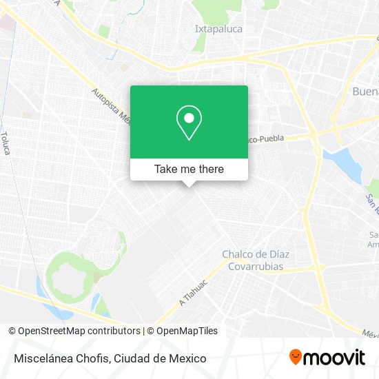 Miscelánea Chofis map