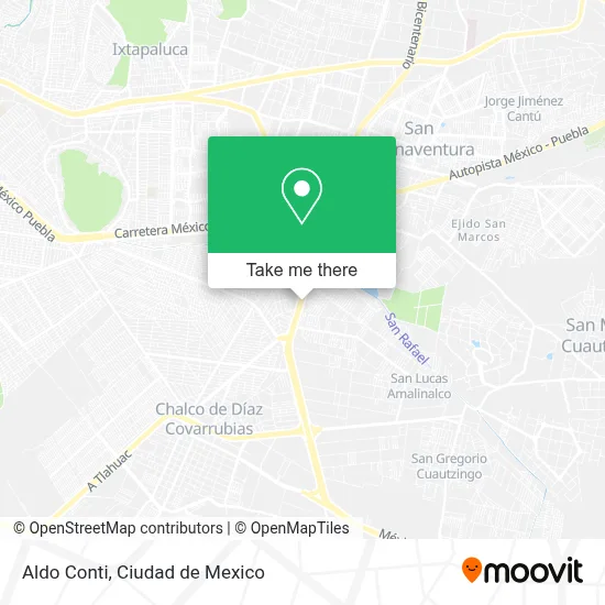 Aldo Conti map