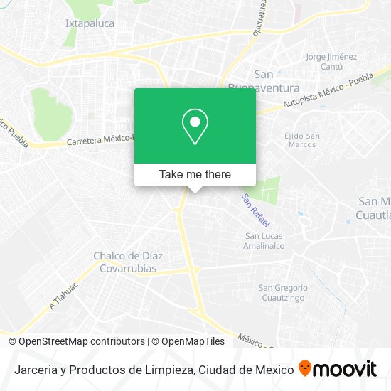 Jarceria y Productos de Limpieza map