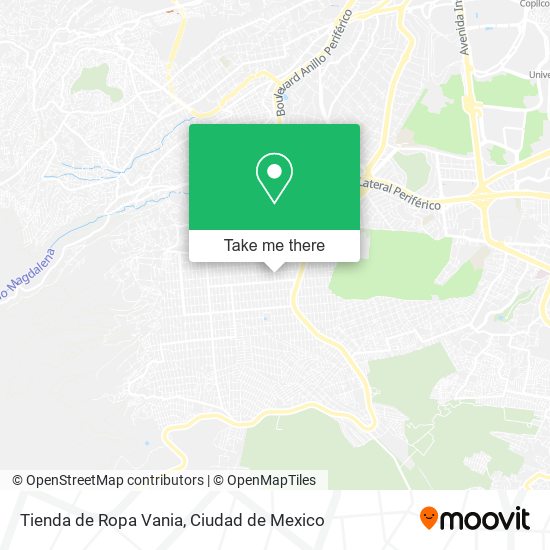 Tienda de Ropa Vania map