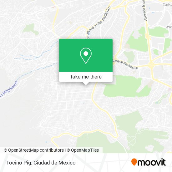 Tocino Pig map