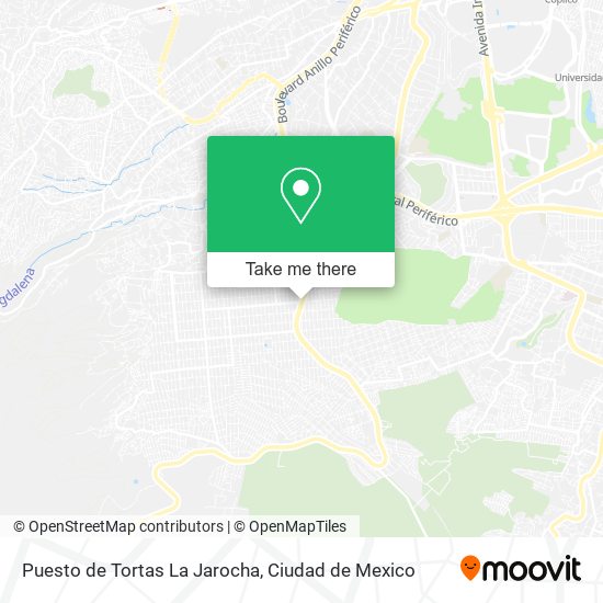 Puesto de Tortas La Jarocha map