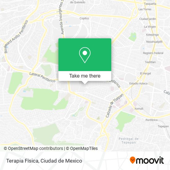 Terapia Física map