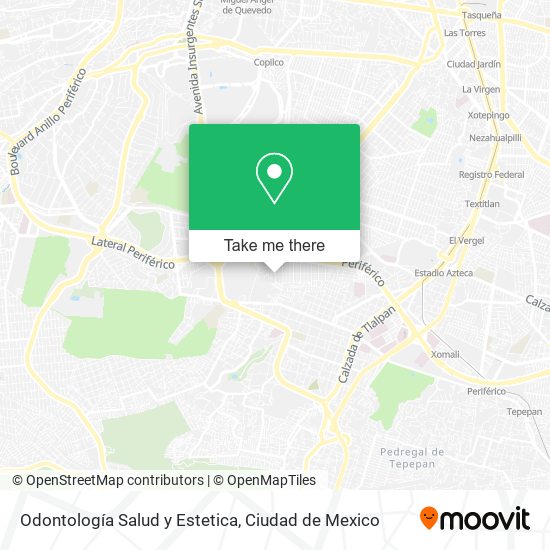 Odontología Salud y Estetica map