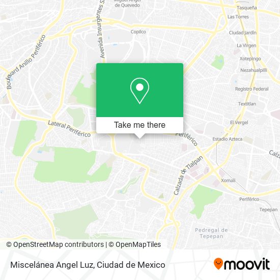 Miscelánea Angel Luz map