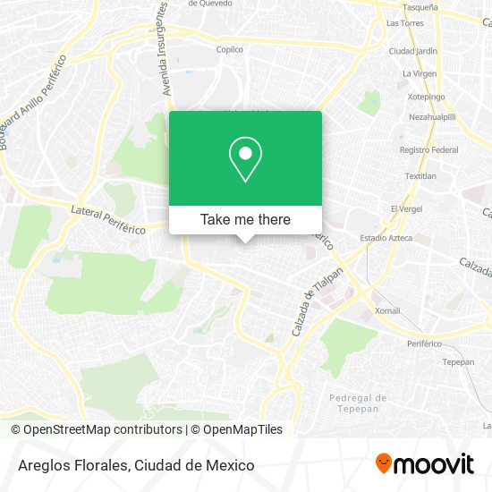 Areglos Florales map