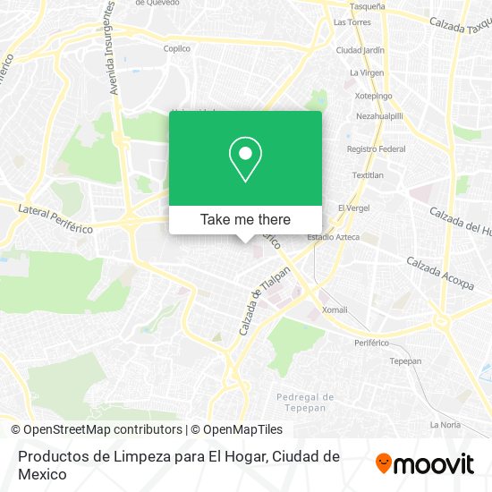 Mapa de Productos de Limpeza para El Hogar