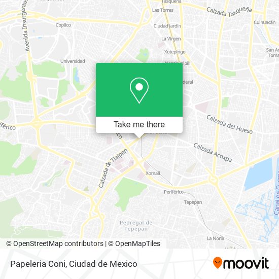 Papeleria Coni map