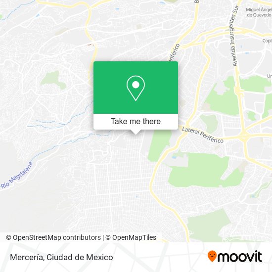 Mapa de Mercería