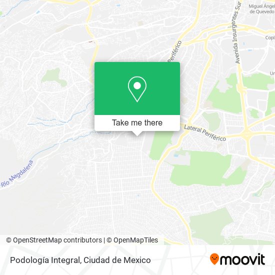 Podología Integral map