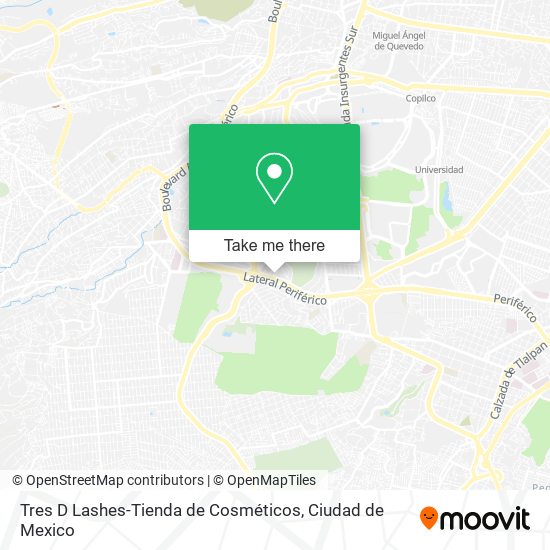 Tres D Lashes-Tienda de Cosméticos map