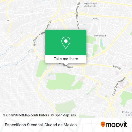 Especificos Stendhal map