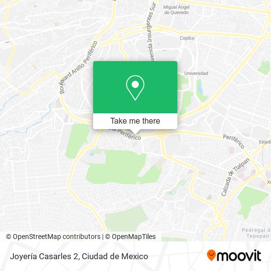 Joyería Casarles 2 map
