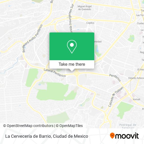 La Cervecería de Barrio map