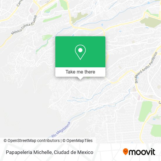 Papapeleria Michelle map
